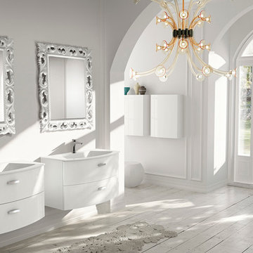 Modern Italian Bathroom Vanities Latitudine by GB Group