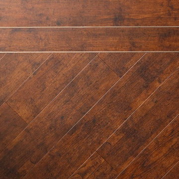 Custom Amtico Flooring Deco Pleat border