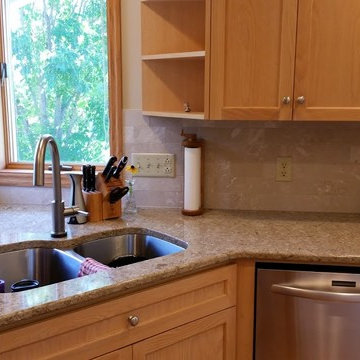 Whitewashed Oak Kitchen in Inver Grove Heights