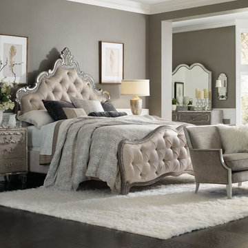 Hooker Furniture Sanctuary Collection Upholstered King Panel Bed