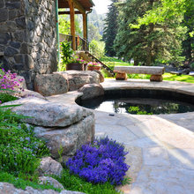 Backyard landscape