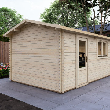 Log garages-Timber carports
