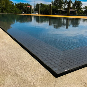 Piscinas privadas "con efecto espejo"