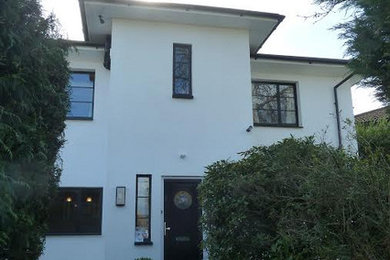 Large two storey side extension to Art Deco period house in West Kent.