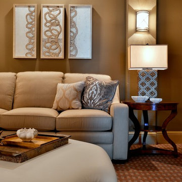 Glamorous Media Room in Dallas, TX