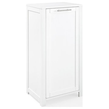 Savannah Linen Hamper White