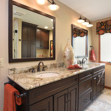 Centerville Typhoon Bordeaux Master Bathroom