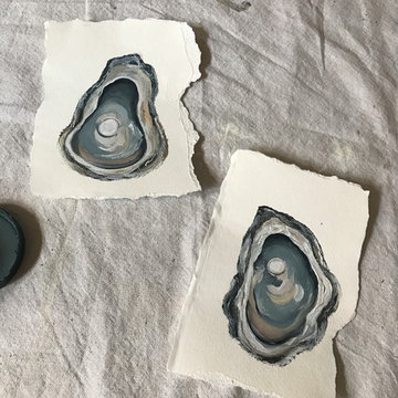 custom artwork for girls bath