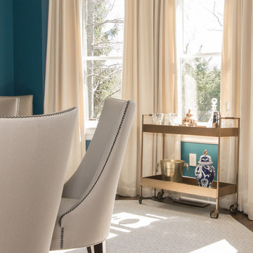 Bold, Dramatic and Blue! -Rye, New York