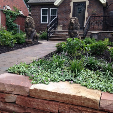 Natural Stone and Statue Garden
