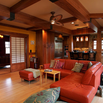 La Crescenta Asian Infused Craftsman Remodel