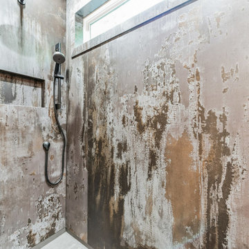 Sleek Geometric Hillsborough Bathroom