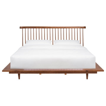 Tiffany Wood Spindle Queen Bed
