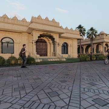 Hindu temple of Atlanta Design by ArchitectureDesigning.com