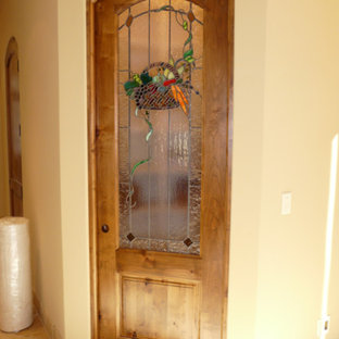 Stained Pantry Door Houzz