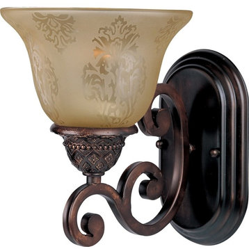 Maxim Lighting 11230SAOI Symphony Traditional Wall Sconce in Oil Rubbed Bronze