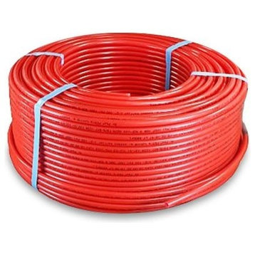 Pexflow PEX Potable Water Tubing Pipe, 1/2" x 500 Feet, Red