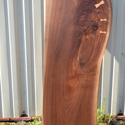 Live Edge Walnut King Size Bed - Bed Frames