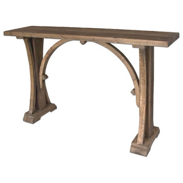 Uttermost Genessis 54 x 33" Reclaimed Wood Console Table