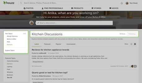 Inside Houzz: Introducing Our New Advice Section