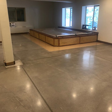 Ski Slope Polished Concrete