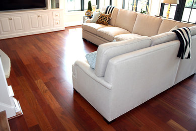 Inspiration for a contemporary living room remodel in Other