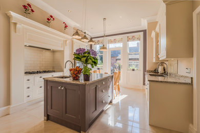 Inspiration for a traditional kitchen in Cheshire.