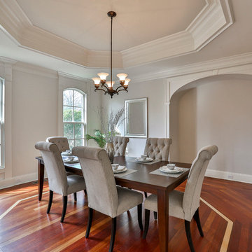 Burr Street Dining Room Staging