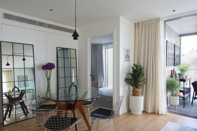 This is an example of a dining room in London.