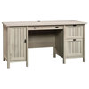 Pemberly Row Computer Desk in Chalked Chestnut