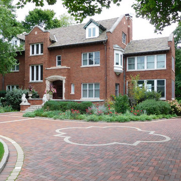 Clay Paver Driveway