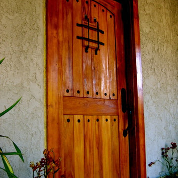 Rustic Alder Entry Door