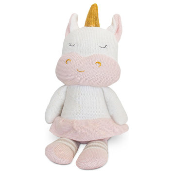 Knit Plush Toy, Kenzie Unicorn