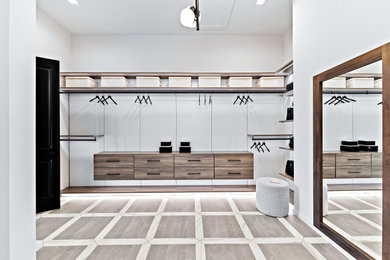 Example of a minimalist closet design in Tampa