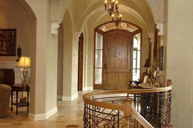 Elegant entryway photo in Austin