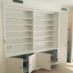 Custom Bookshelves and Closet - Bookcases