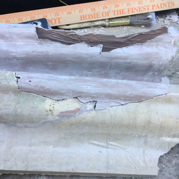Texas Crème Limestone Sill Repair