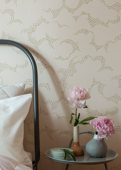 Скандинавский Спальня by Maria Mikena