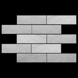 Carrara Marble Italian White Bianco Carrera 4x12 Marble Tile Polished - Products