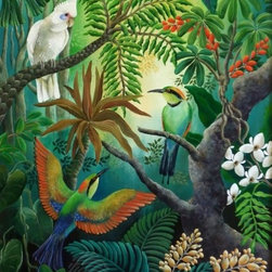 High in the Branches by Johanna Hilderbrandt - Paintings