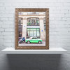 "Little Green Parisian" Ornate Framed Art by Yale Gurney, 11"x14"