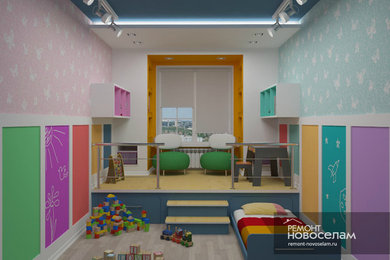 Дизайн проект детской комнаты / Вариант 2