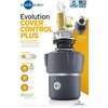 InSinkErator COVER CONTROL PLUS Evolution 3/4 HP Batch Feed - Power Cord