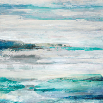 "Sea Foam II" Fine Art Giant Canvas Print, 54"x54"