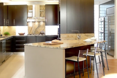 Example of a classic kitchen design in Chicago