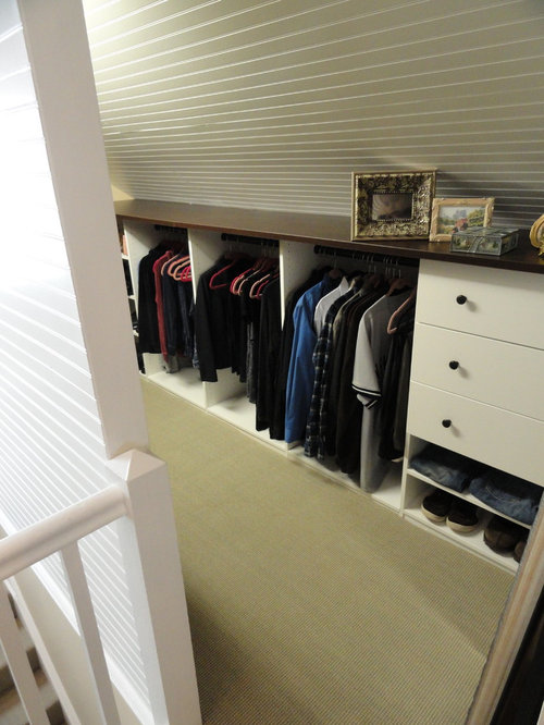 Knee Wall Closet Ideas Pictures Remodel and Decor