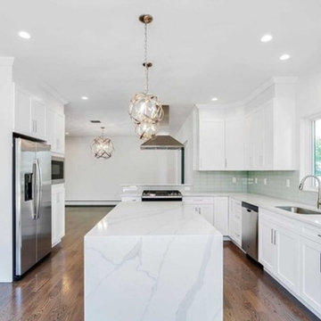 White Shaker Kitchen Cabinets