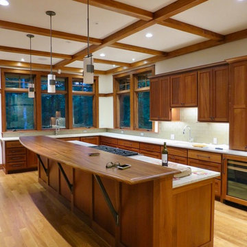 Mahogany Kitchen Cabinets