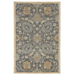 KAS - KAS Ria 6823 Taupe Morris Area Rug, 3'3"x5'3" - Create an elegant living space with these vintage traditional rugs. Our Ria Collection is soft in color and timeless in pattern, creating the perfect centerpiece for any room. Machine woven of wool in China with a 0.5" pile height.