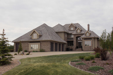 This is an example of a traditional exterior in Edmonton.